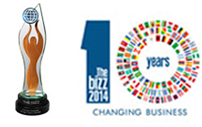 BIZZ Award 2014 for Quality Services -  Voxtab