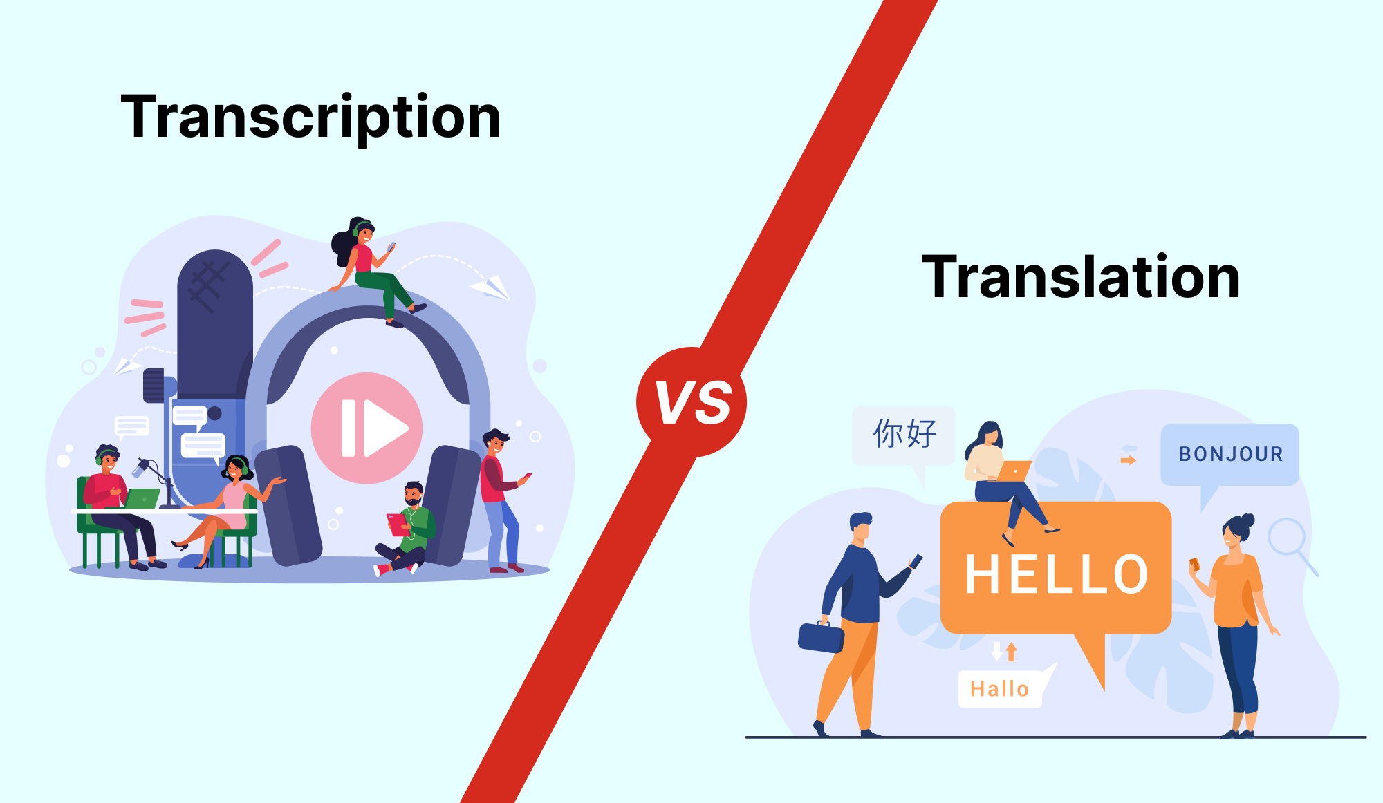 Transcription vs Translation